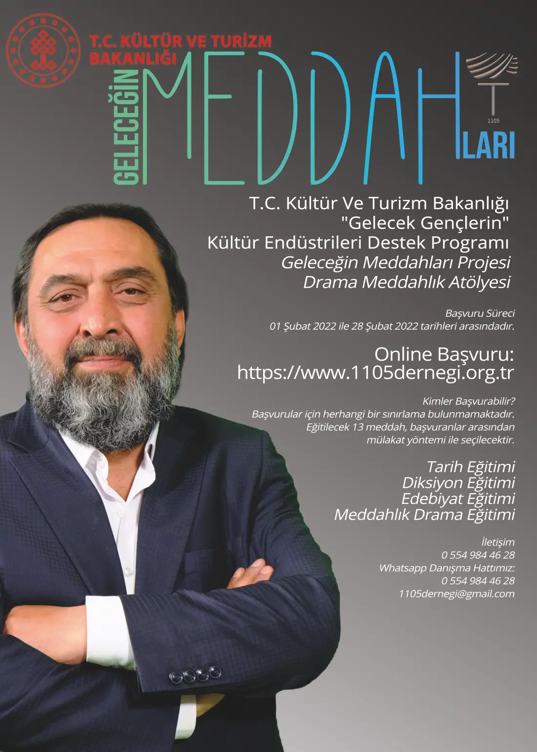 Geleceğin Meddahları proje afişi